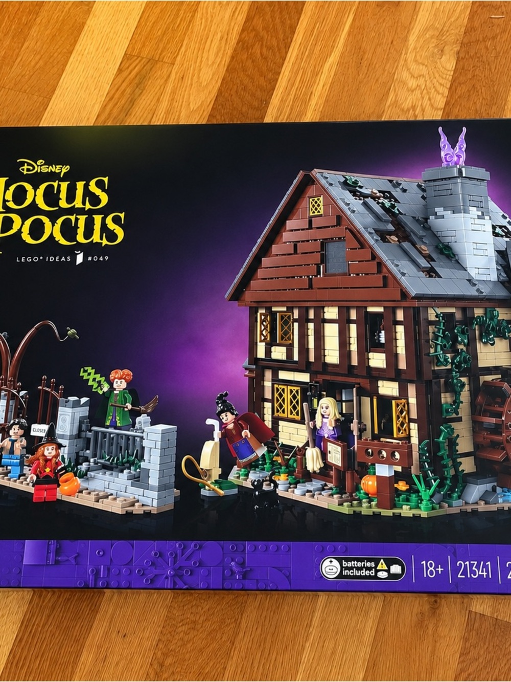 Lego Disney Hocus Pocus Cottage Set in Brown and Gray🧹🎃